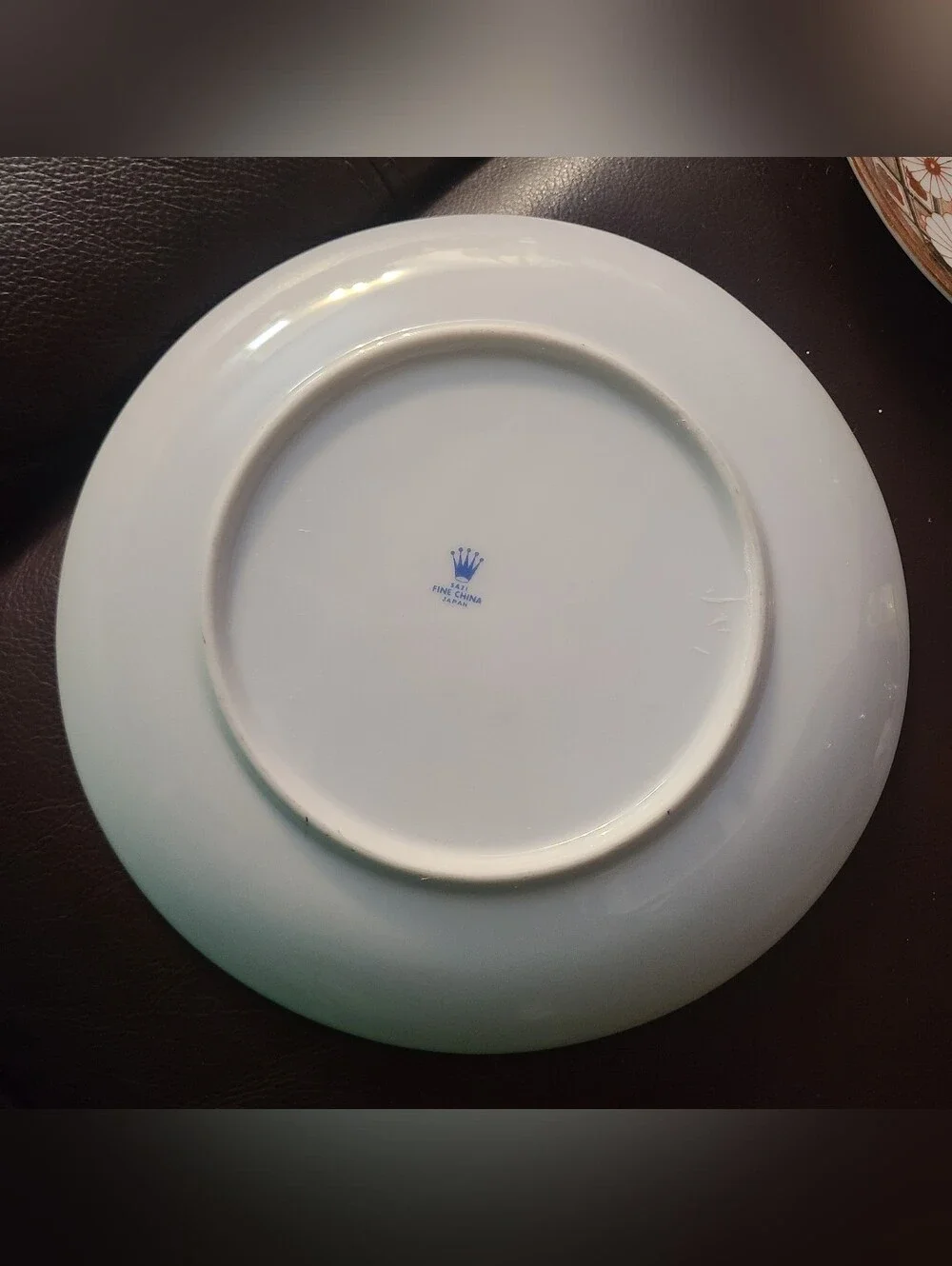 Vintage Saji Fine China Japan Imari Style Floral Plates 7.5” - Pair of 2